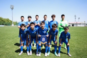 jiuyou-2025年长三角青少年足球联赛 上海申花U14梯队4胜1平积13分获冠军
